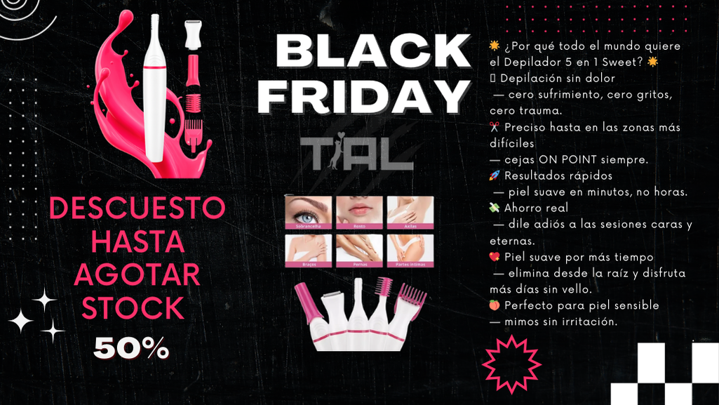 DEPILADOR 5 EN 1 SWEET