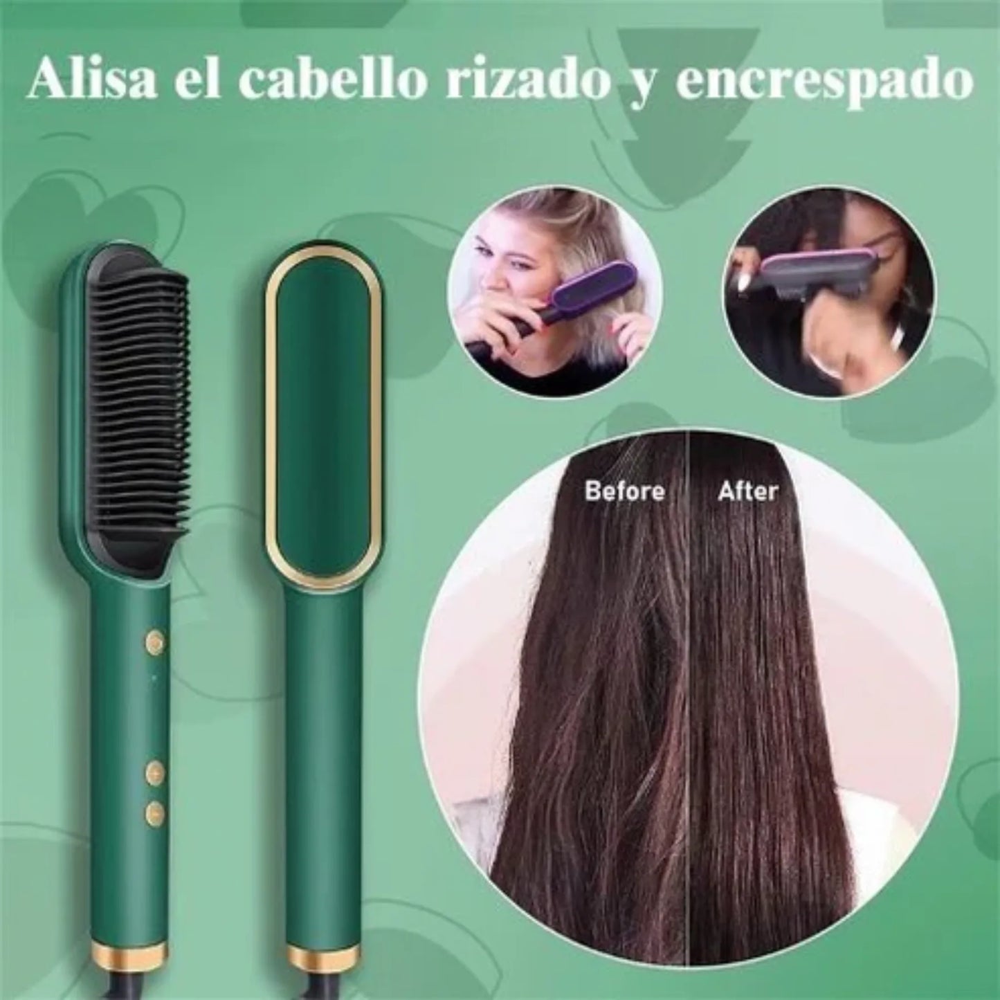 CEPILLO ALIZADOR RIZADOR MULTIFUNCIONAL