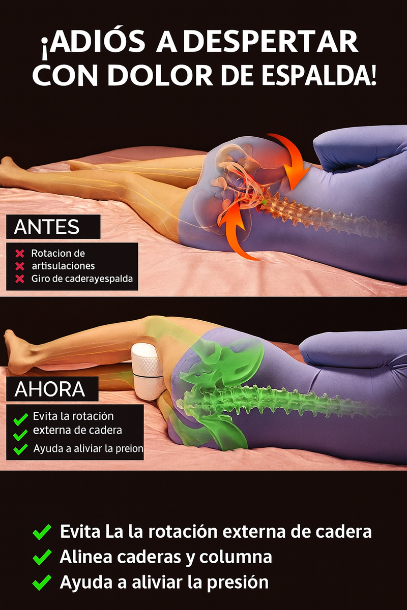 ALMOHADA ORTOPÉDICA PARA PIERNAS